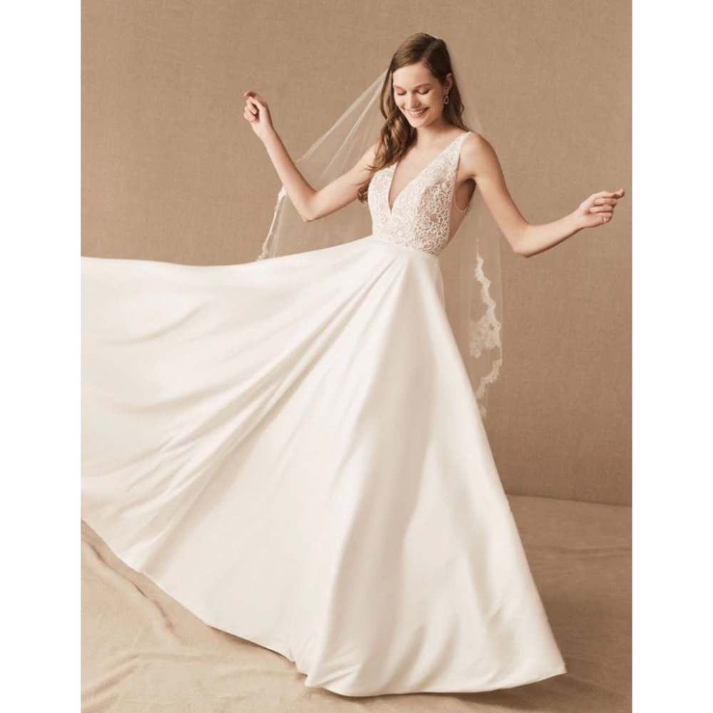 BHLDN Jenny Yoo Portland Wedding Gown Size 0.